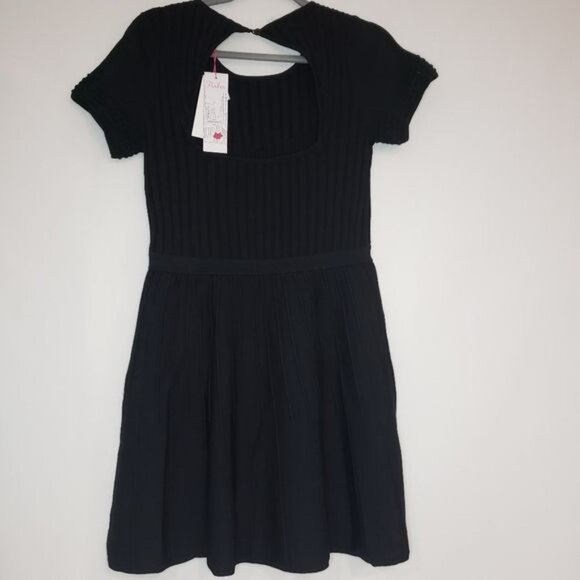 NWT Parker Hamilton Ribbed Knit Short Sleeve‎ Dress Size S - Picture 3 of 10